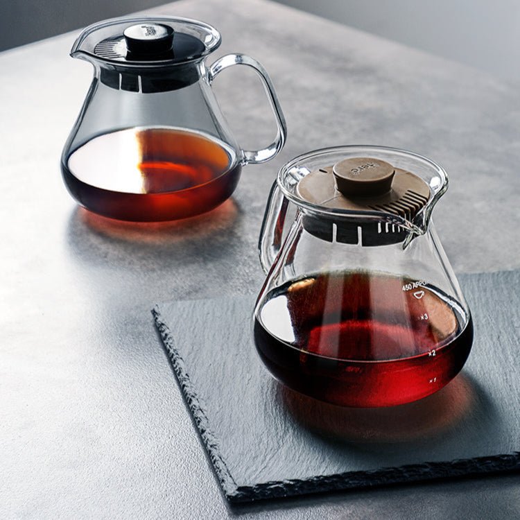 Opaqa Prism Server, Glass Coffee Carafe & Pour - Over Server - Opaqa Coffee