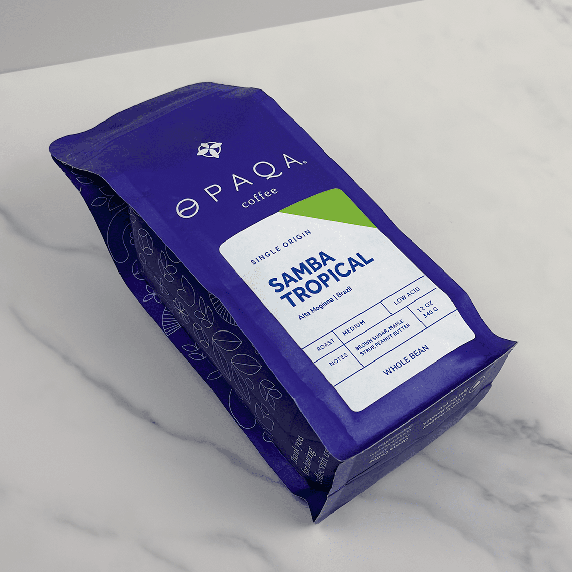 Specialty Brazilian Single Origin Coffee, Opaqa Samba Tropical - Opaqa Coffee