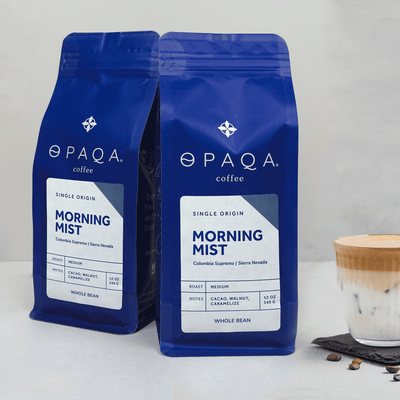 Colombia Supremo Sierra Nevada Coffee, Opaqa Morning Mist - Opaqa Coffee