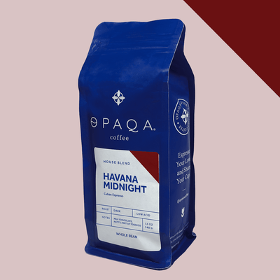 Cuban - Style Espresso Blend, Opaqa Havana Midnight - Opaqa Coffee