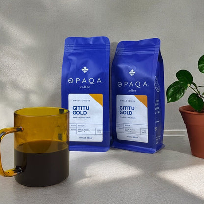 Kenya AA Premium Coffee - Opaqa Gititu Gold - Opaqa Coffee
