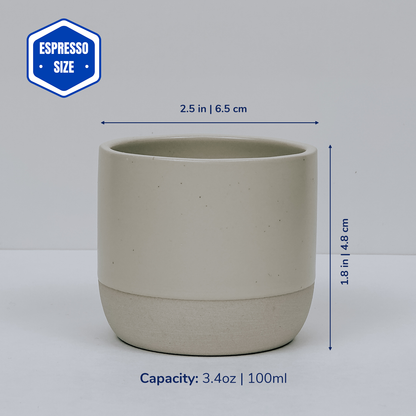 Opaqa Element Mug, Minimalist Ceramic Coffee Mug