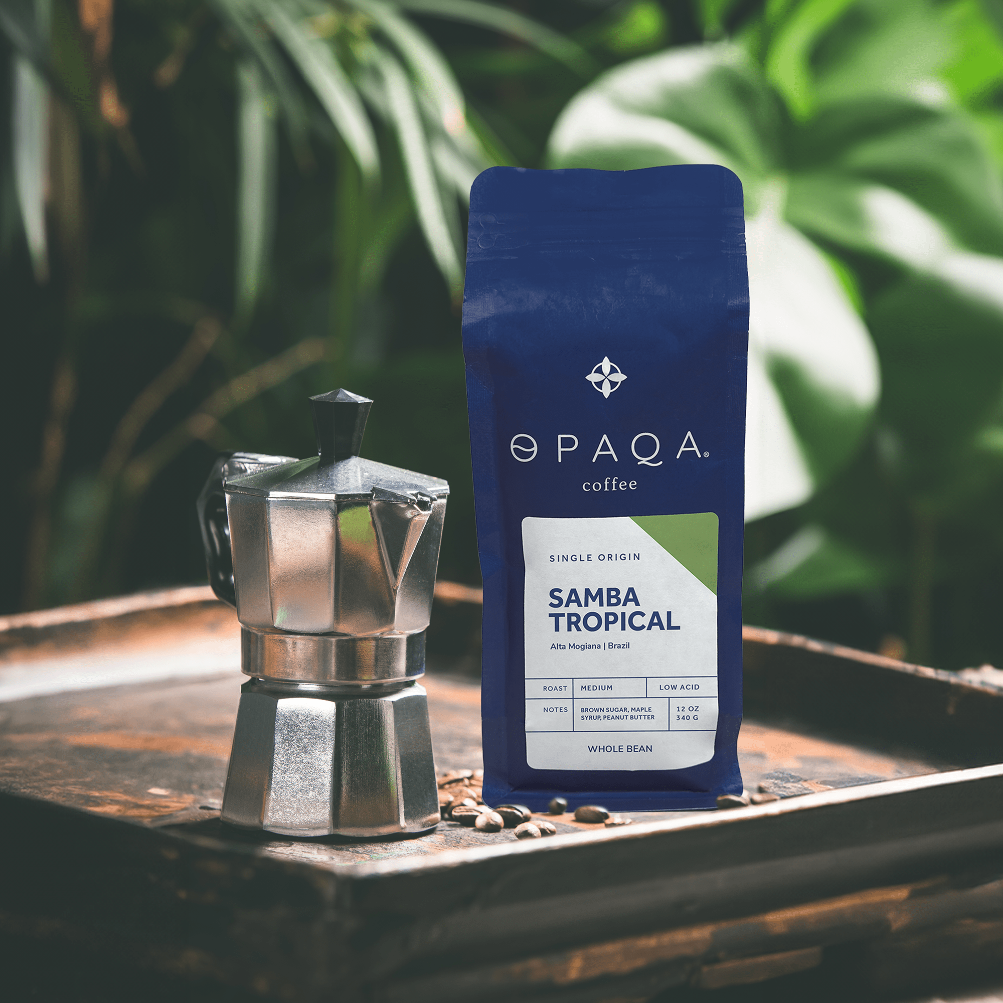 Specialty Brazilian Single Origin Coffee, Opaqa Samba Tropical - Opaqa Coffee
