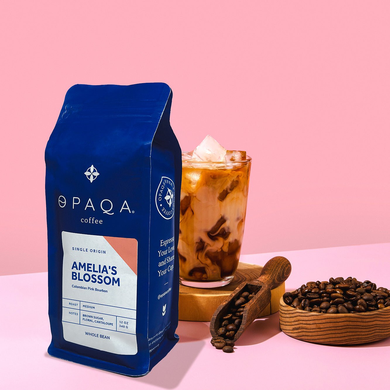 Specialty Colombian Coffee, Pink Bourbon - Opaqa Amelia’s Blossom - Opaqa Coffee